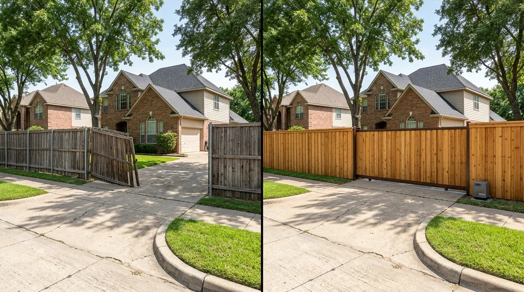 Result fence in Dallas - Dallas Fencing