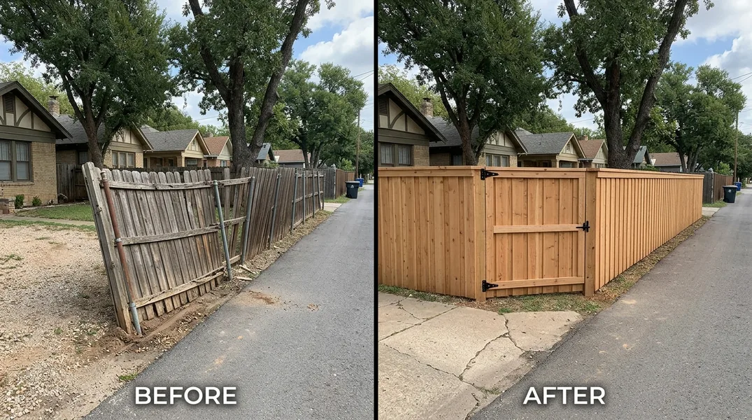 Result fence in Dallas - Dallas Fencing