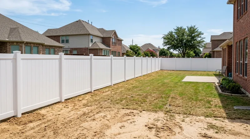 Vinyl & PVC Fence Installation Dallas